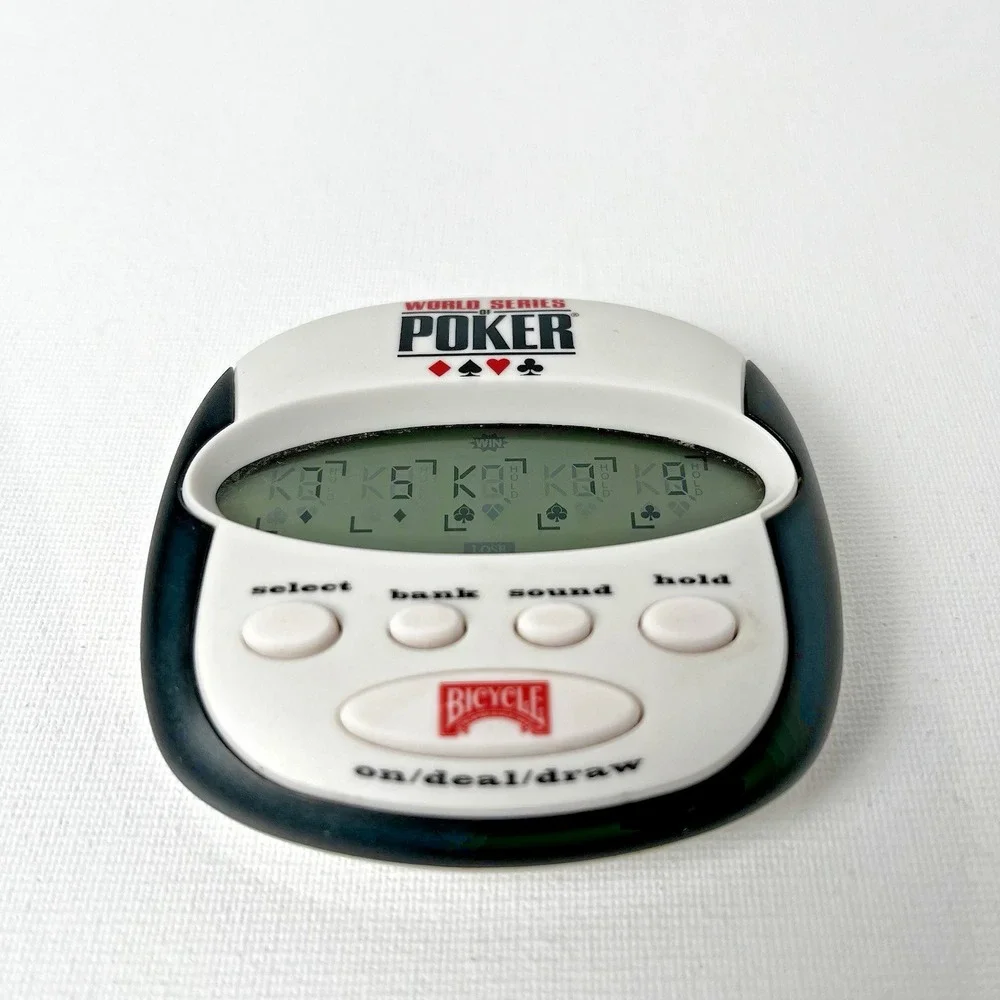 World Series of Poker Electronic‎ Handheld Game WSOP Bicycle Tested Working